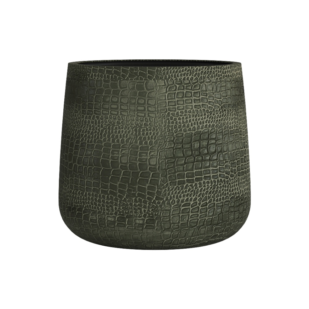 Кашпо CONCRETIKA CONE CAYMAN GREEN D38H41