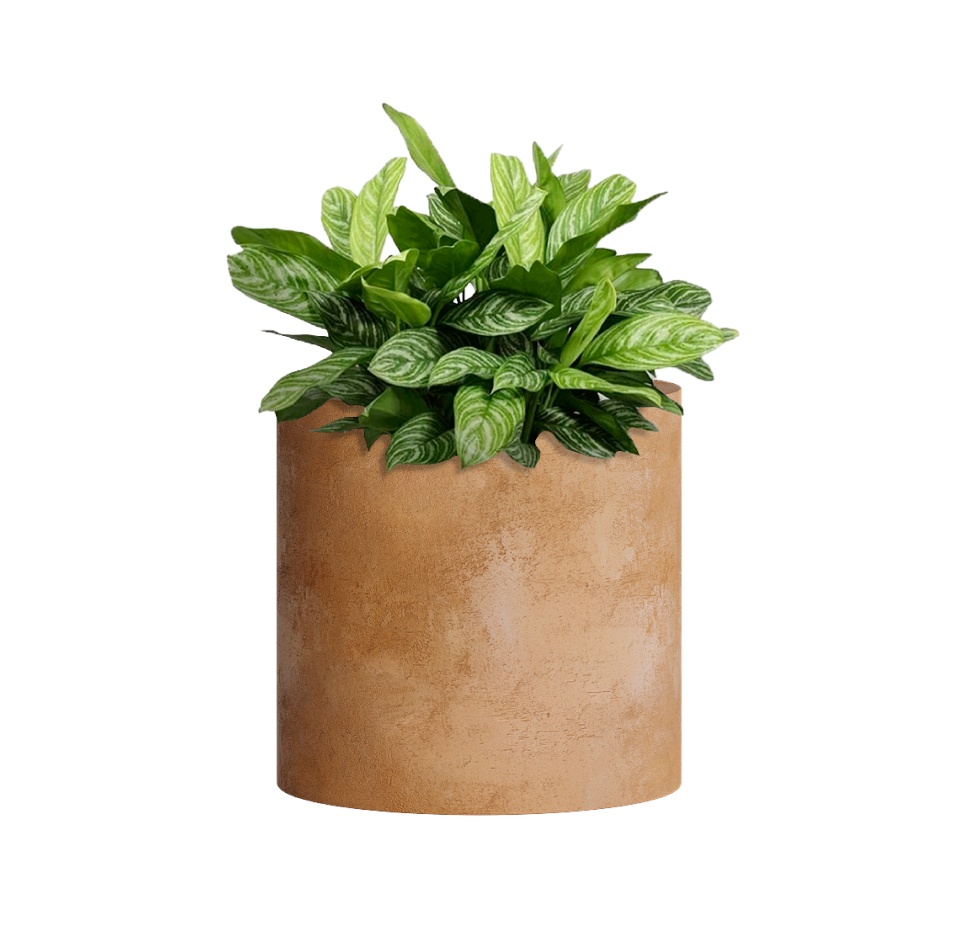 Кашпо CONCRETIKA CYLINDER CLASSIC CLAY D30H30