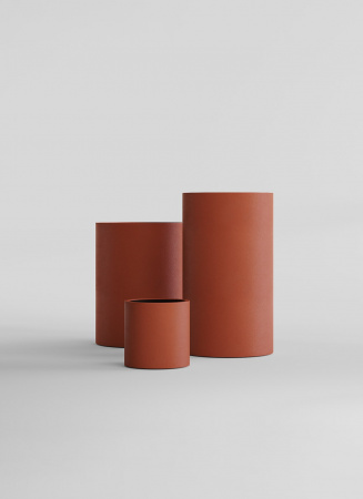 Кашпо CONCRETIKA CYLINDER TERRACOTTA D25H25