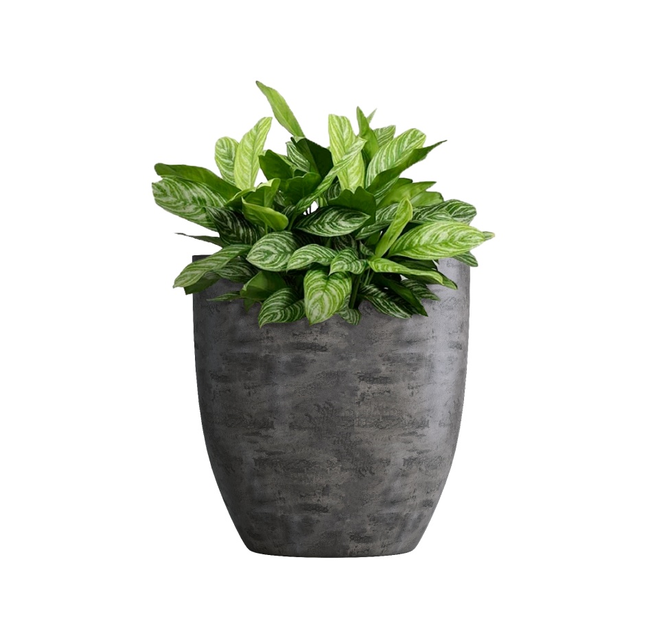 Кашпо CONCRETIKA VASE 3 CONCRETE GREY DARK D30H32