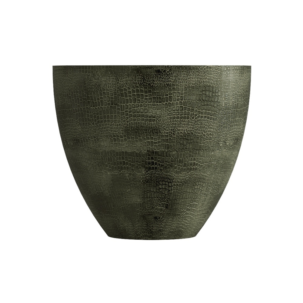 Кашпо CONCRETIKA UPON CAYMAN GREEN D75H65