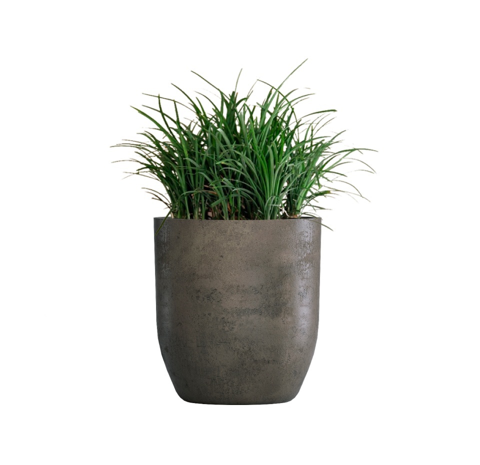 Кашпо CONCRETIKA YAR BREZENT GREY D40H44