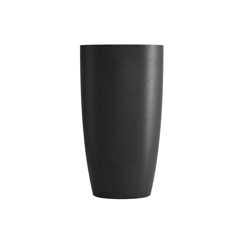 Кашпо CONCRETIKA CONUS NERO D50H90