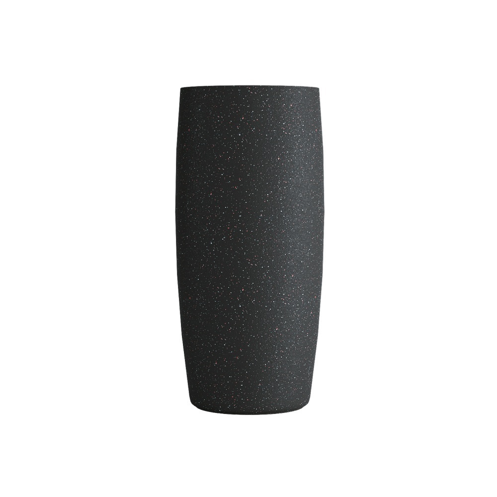Кашпо CONCRETIKA CIGAR EGG BLACK D43H92