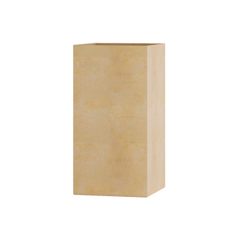 Кашпо CONCRETIKA COLONNA LEMON 40x40x80