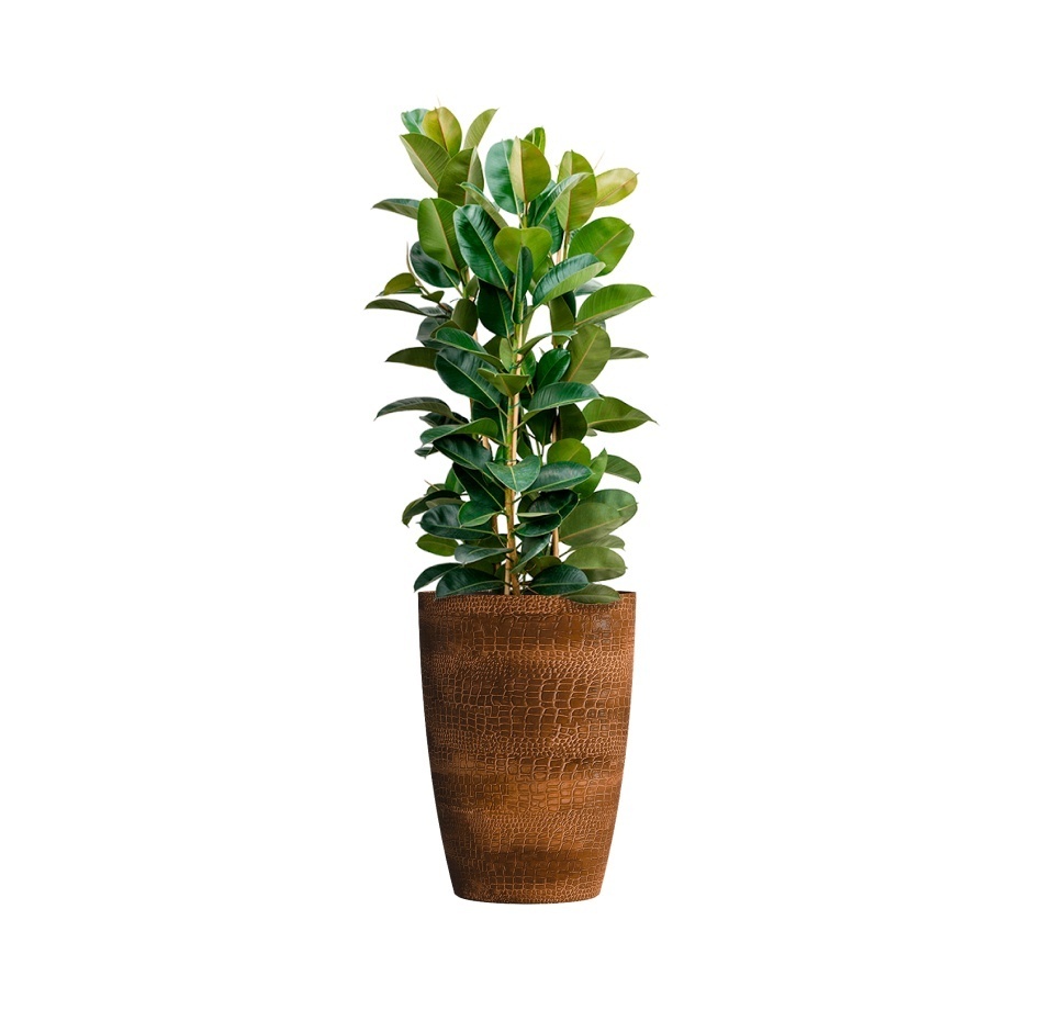 Кашпо CONCRETIKA CONUS CAYMAN BROWN D41H57