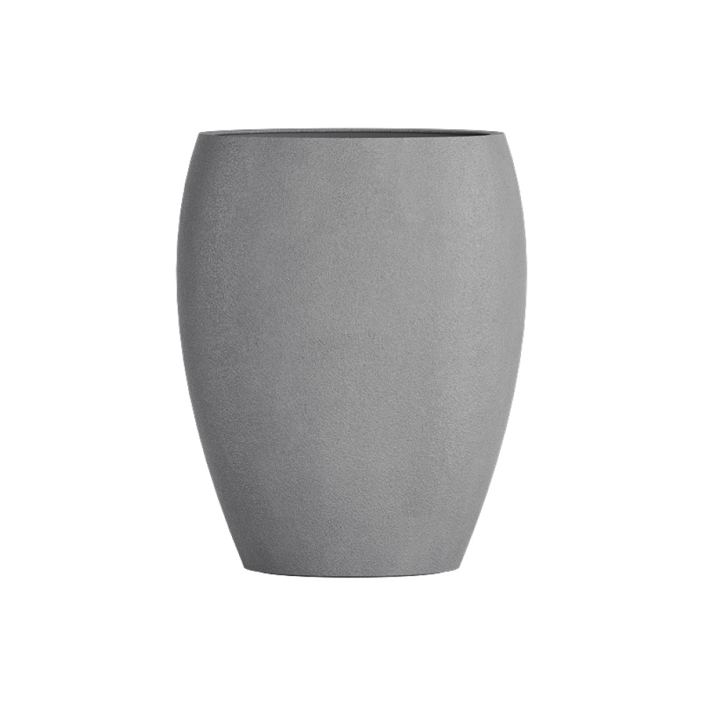 Кашпо CONCRETIKA OVAL LONDON GREY D30H41