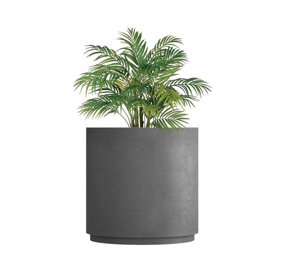Кашпо CONCRETIKA CYLINDER XL LONDON GREY D120H120