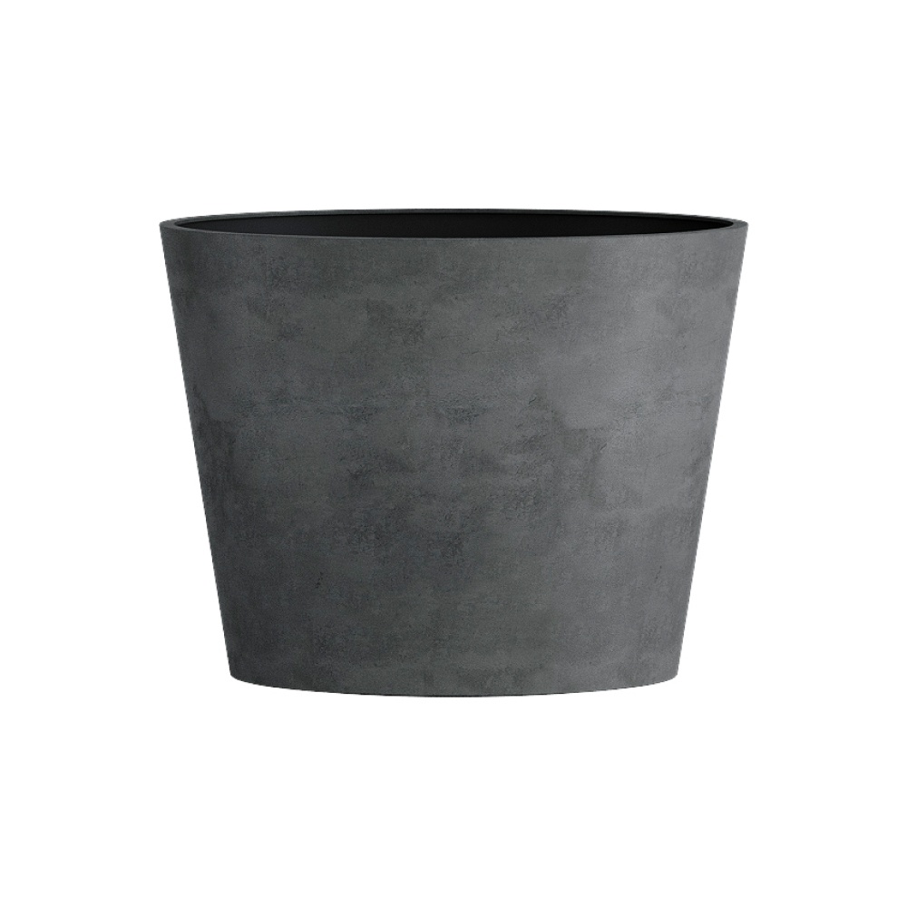 Кашпо CONCRETIKA CRATER SMOKEY BLUE D60H50