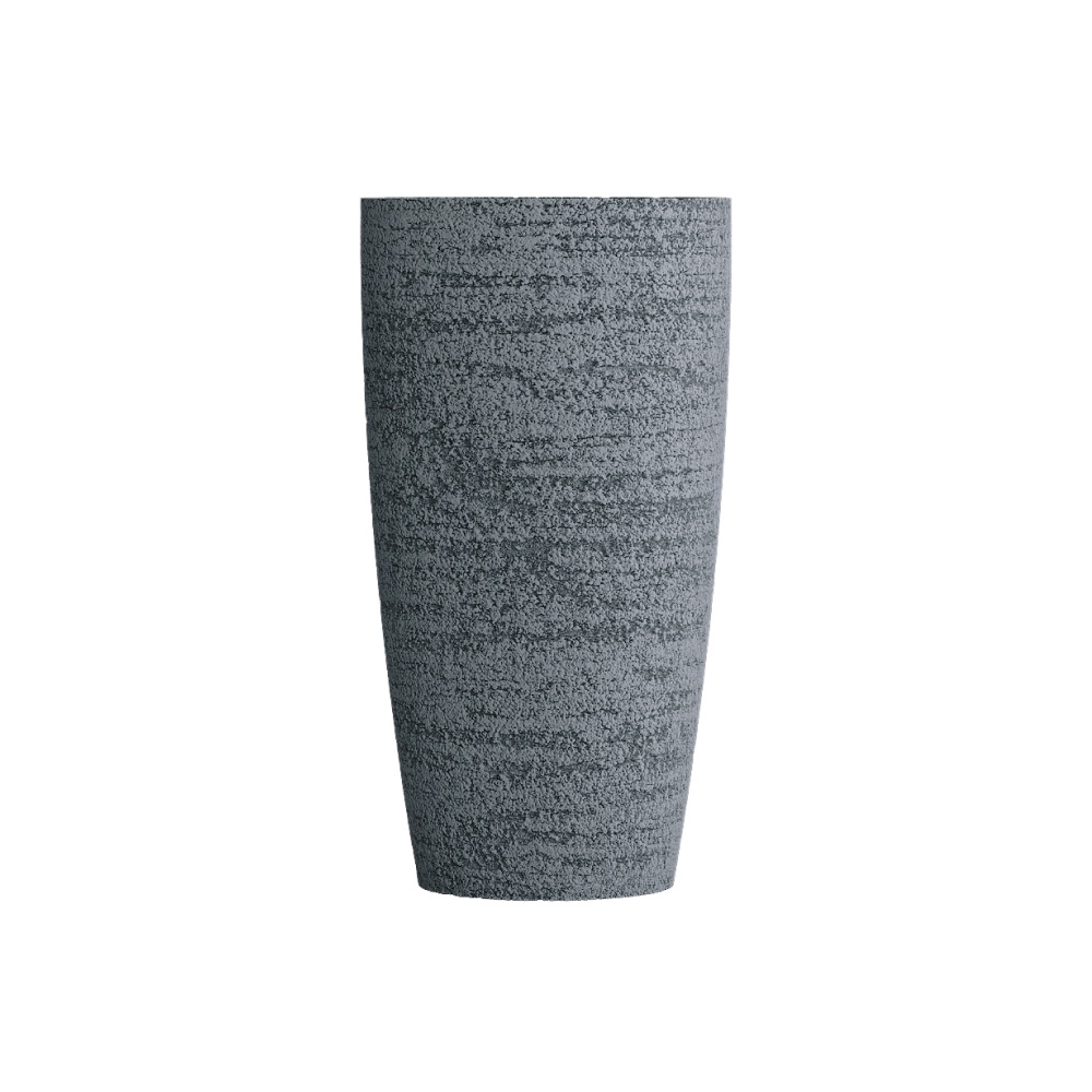 Кашпо CONCRETIKA CONUS EROSIA GREY D39H60