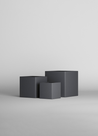 Кашпо CONCRETIKA QUADRO MARENGO 40x40x40