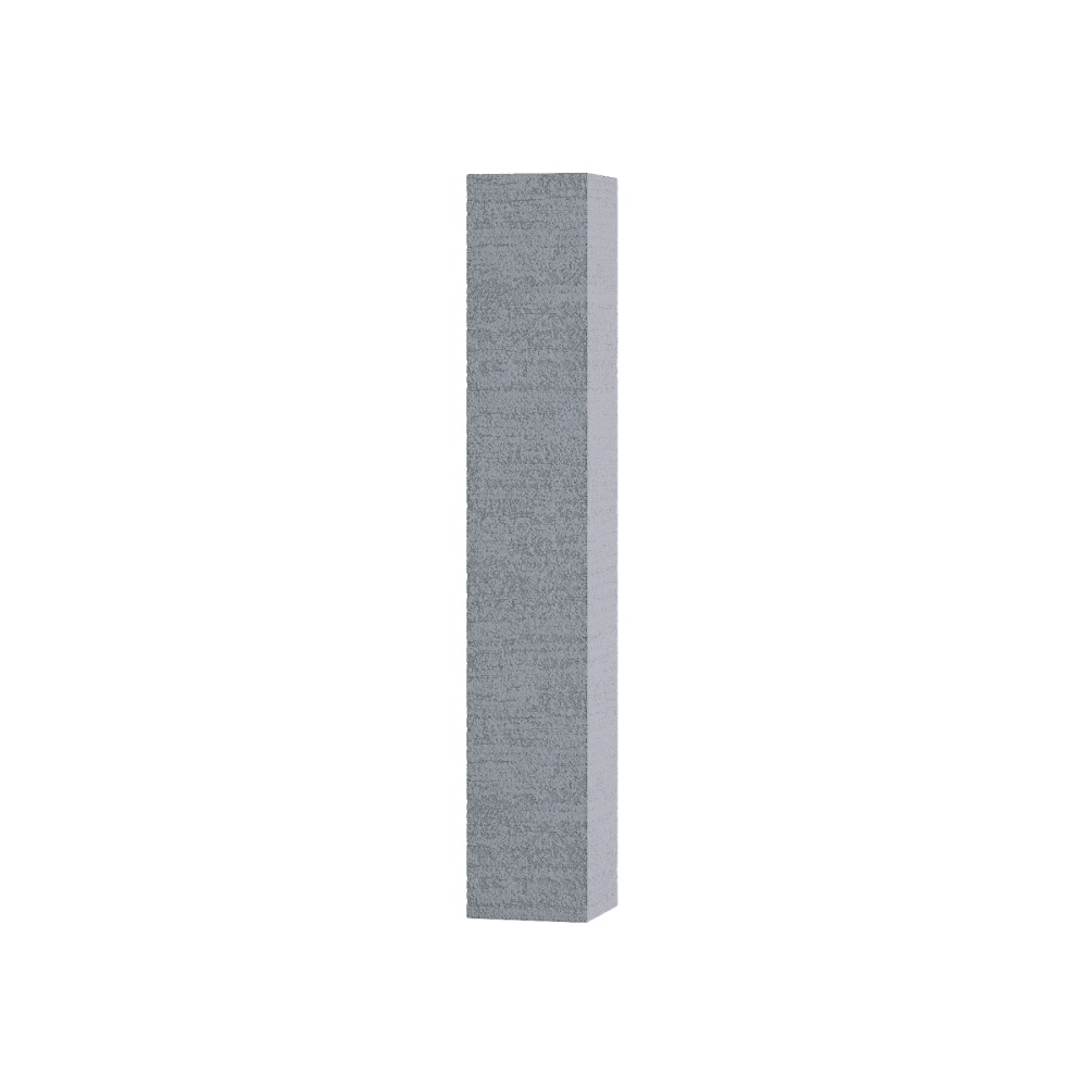 Кашпо CONCRETIKA COLONNA EROSIA WHITE 20x20x120