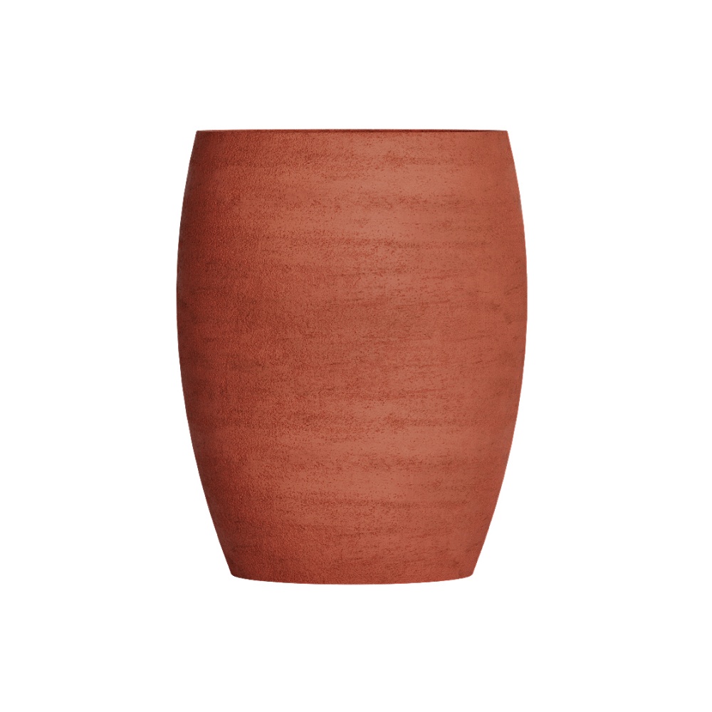Кашпо CONCRETIKA OVAL CANDY D45H66