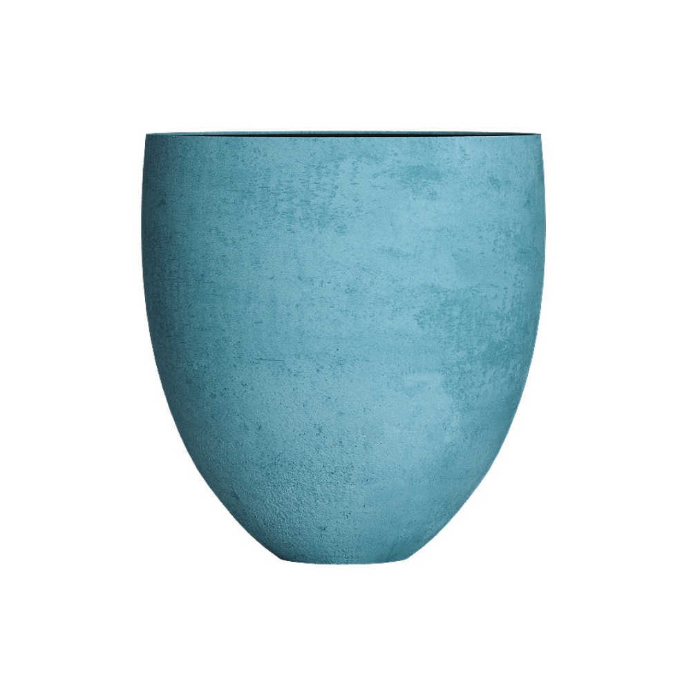 Кашпо CONCRETIKA BARREL BLUE SKY D44H48