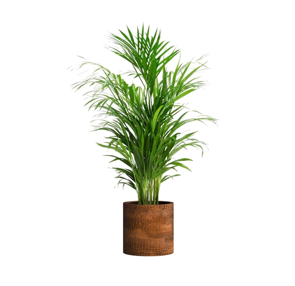 Кашпо CONCRETIKA CYLINDER CAYMAN BROWN D40H40