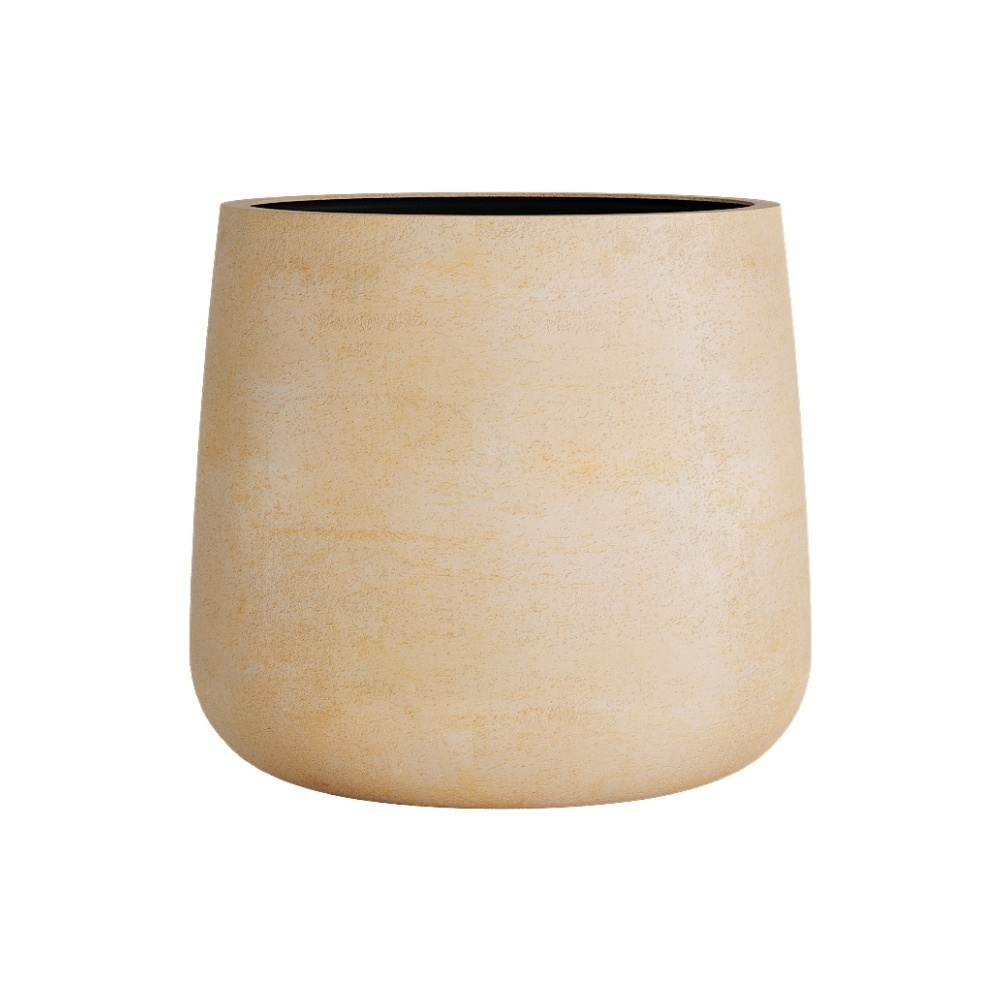 Кашпо CONCRETIKA CONE LEMON D32H36
