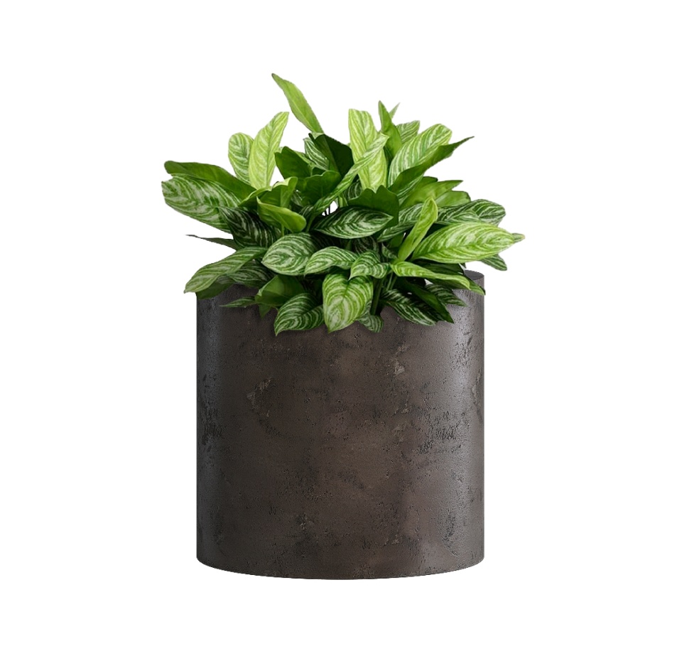 Кашпо CONCRETIKA CYLINDER TAUPE CONCRETE D30H30
