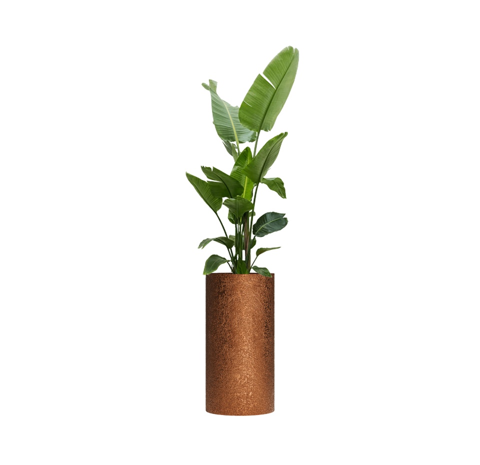 Кашпо CONCRETIKA CYLINDER RICH COOPER D40H80