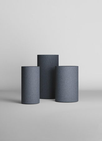 Кашпо CONCRETIKA TUBE M BASALT D30H60