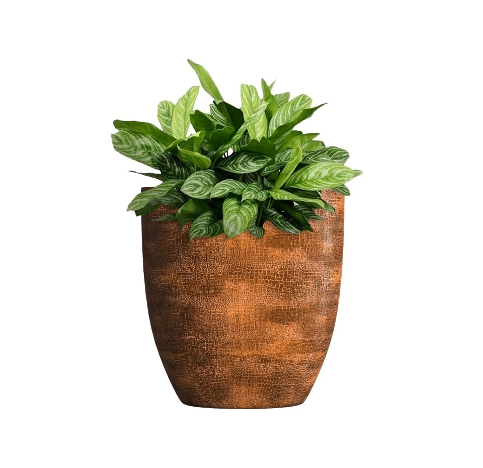 Кашпо CONCRETIKA VASE 3 CAYMAN BROWN D30H32