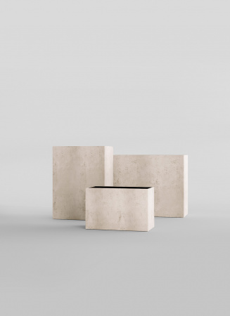 Кашпо CONCRETIKA DIVIDER CONCRETE WHITE 60x30x50