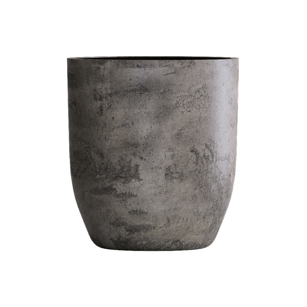 Кашпо CONCRETIKA YAR CONCRETE GREY DARK D40H44