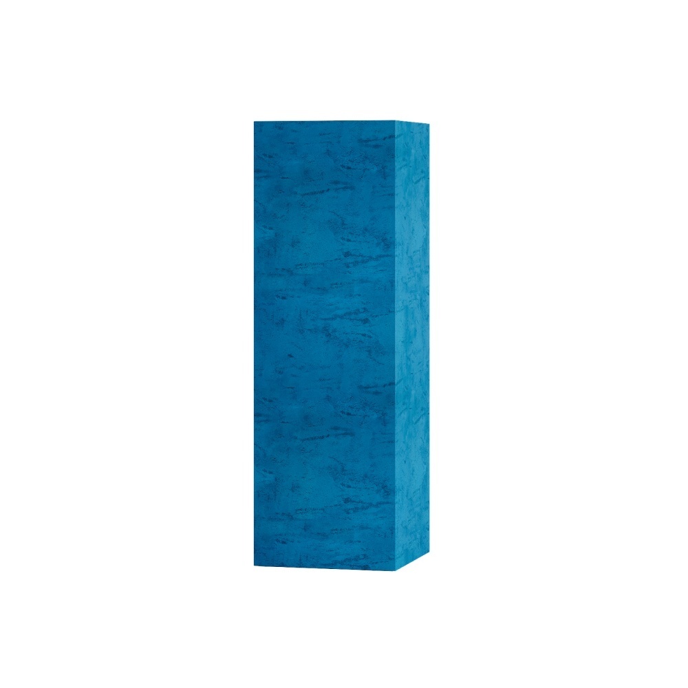 Кашпо CONCRETIKA COLONNA COBALT BLUE 30x30x90