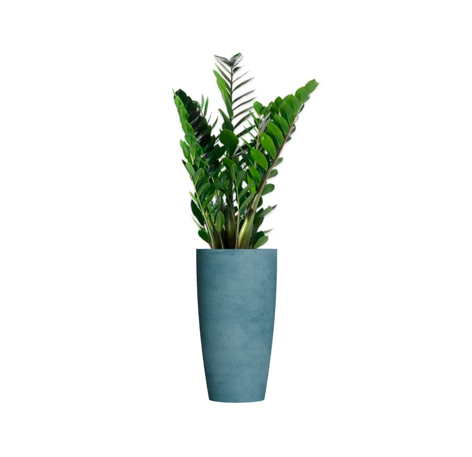 Кашпо CONCRETIKA CONUS MURENA D30H55