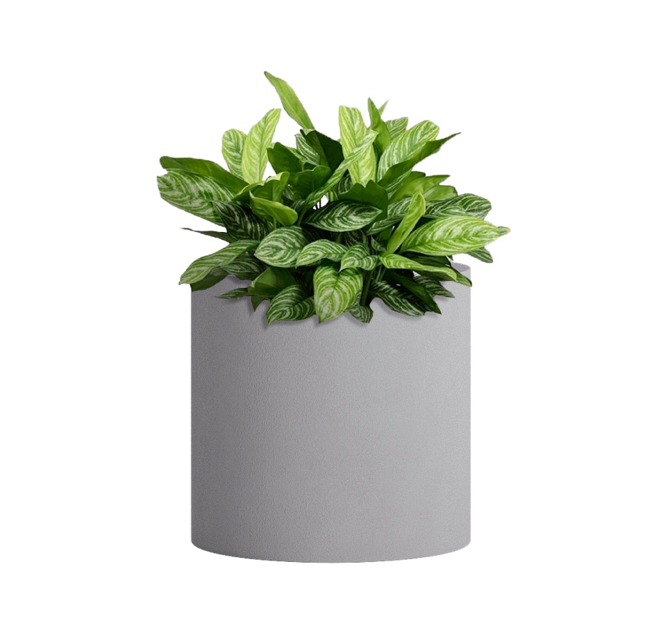 Кашпо CONCRETIKA CYLINDER SHALE D30H30