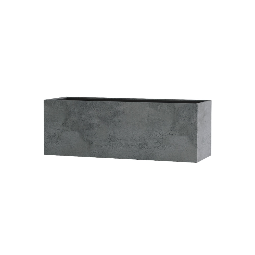 Кашпо CONCRETIKA BALCONY SMOKEY BLUE 60x20x20
