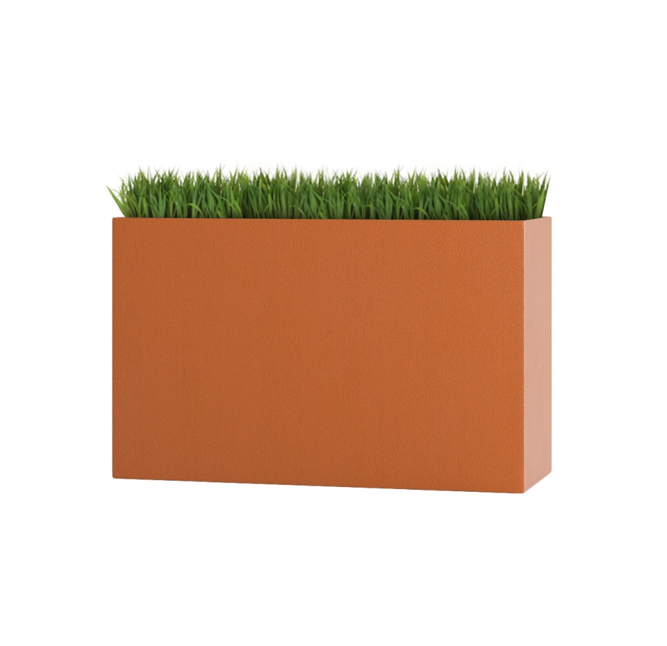 Кашпо CONCRETIKA DIVIDER CARROT 80x30x50