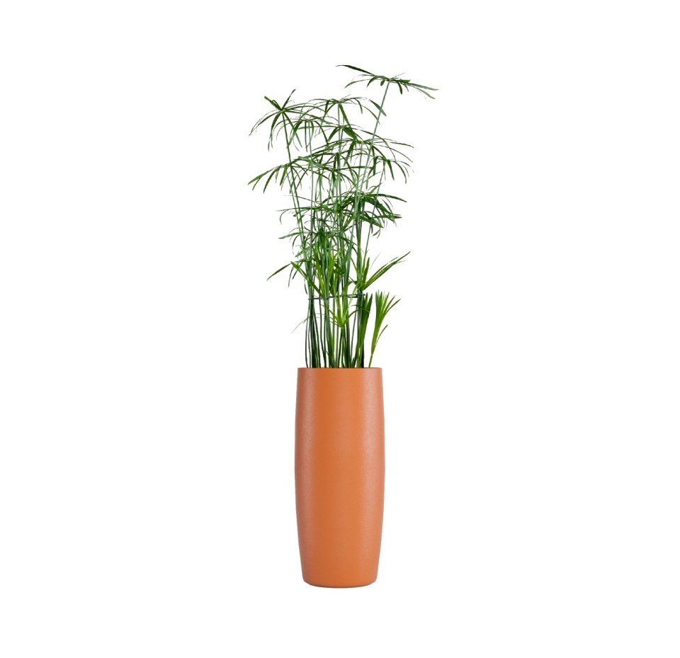 Кашпо CONCRETIKA CIGAR CARROT D27H70