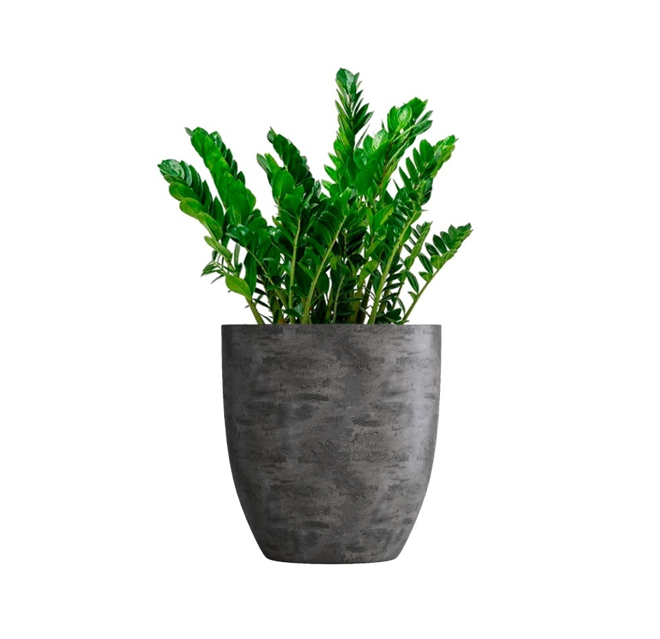 Кашпо CONCRETIKA VASE 3 CONCRETE GREY DARK D60H65