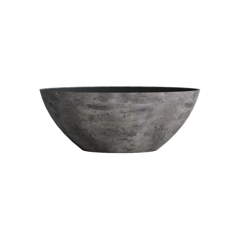 Кашпо CONCRETIKA BONSAY CONCRETE GREY DARK D79H30