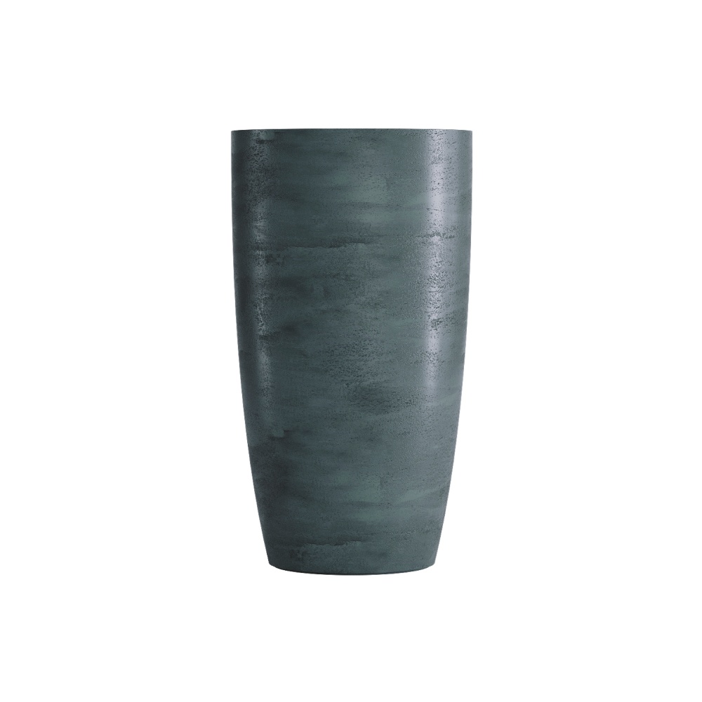 Кашпо CONCRETIKA CONUS OCEAN GREEN D50H90