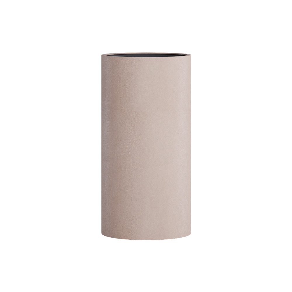 Кашпо CONCRETIKA CYLINDER COCOA D40H80