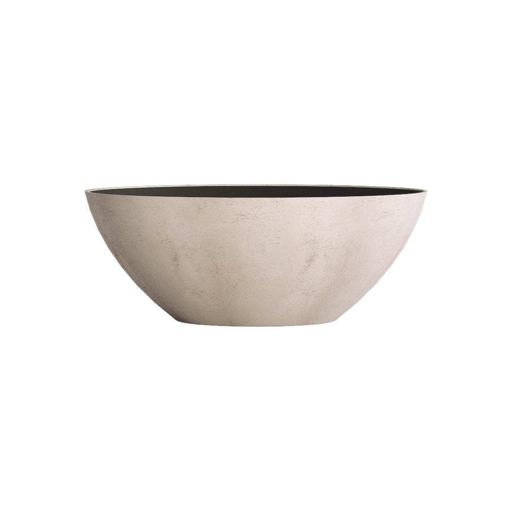 Кашпо CONCRETIKA BONSAY CONCRETE WHITE D50H19