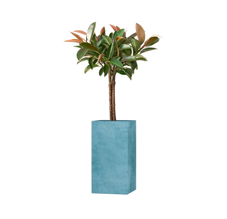 Кашпо CONCRETIKA COLONNA BLUE SKY 40x40x80
