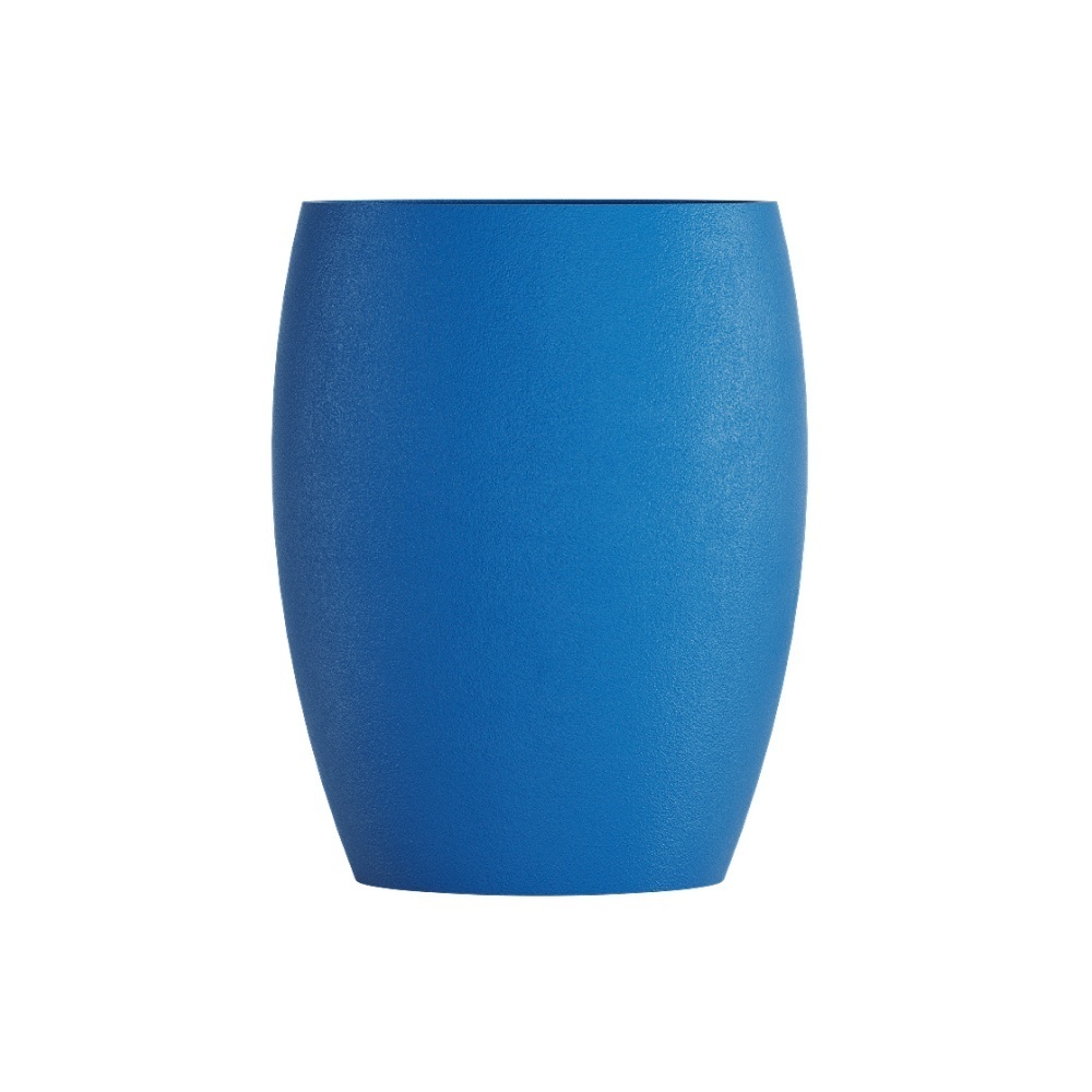 Кашпо CONCRETIKA OVAL DARK BLUE D45H66