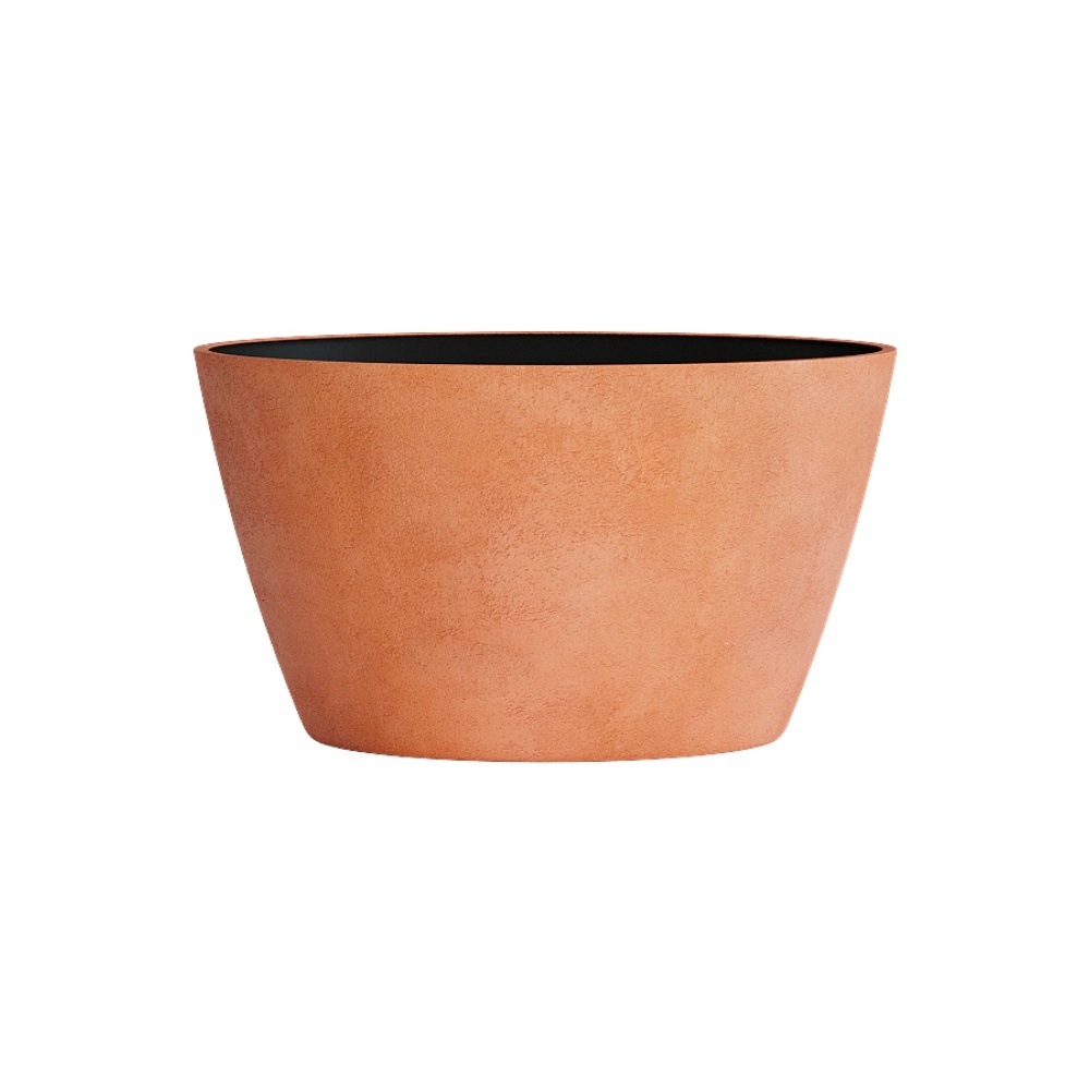 Кашпо CONCRETIKA BOWL RED CLAY D65H36