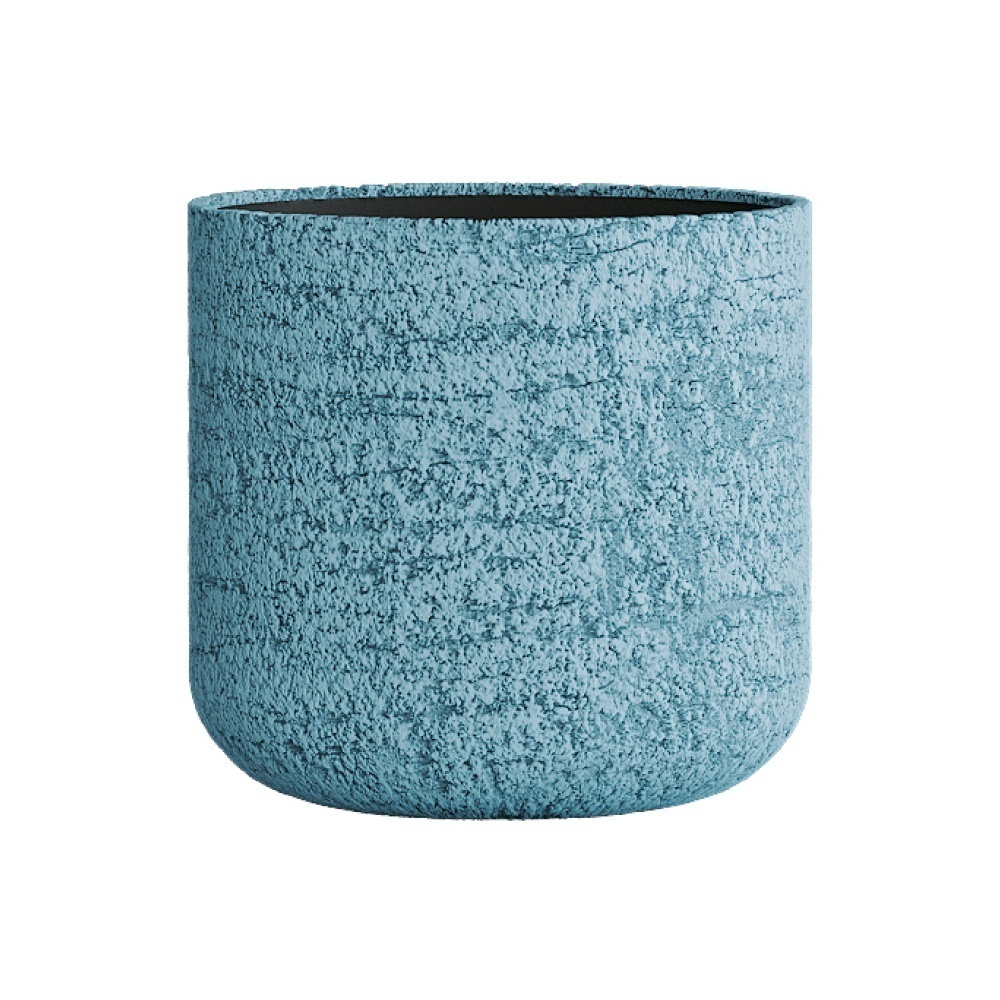 Кашпо CONCRETIKA TOPPER EROSIA BLUE D40H40