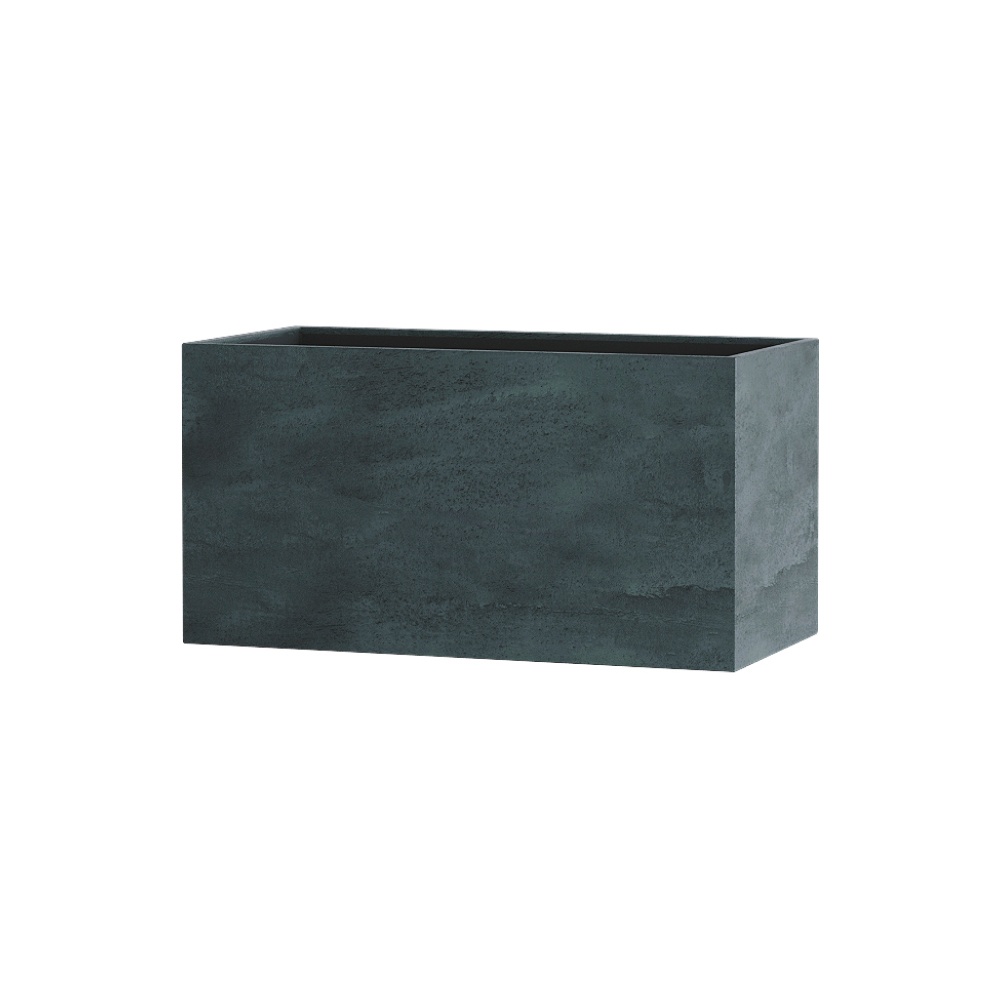 Кашпо CONCRETIKA BALCONY OCEAN GREEN 40x20x20