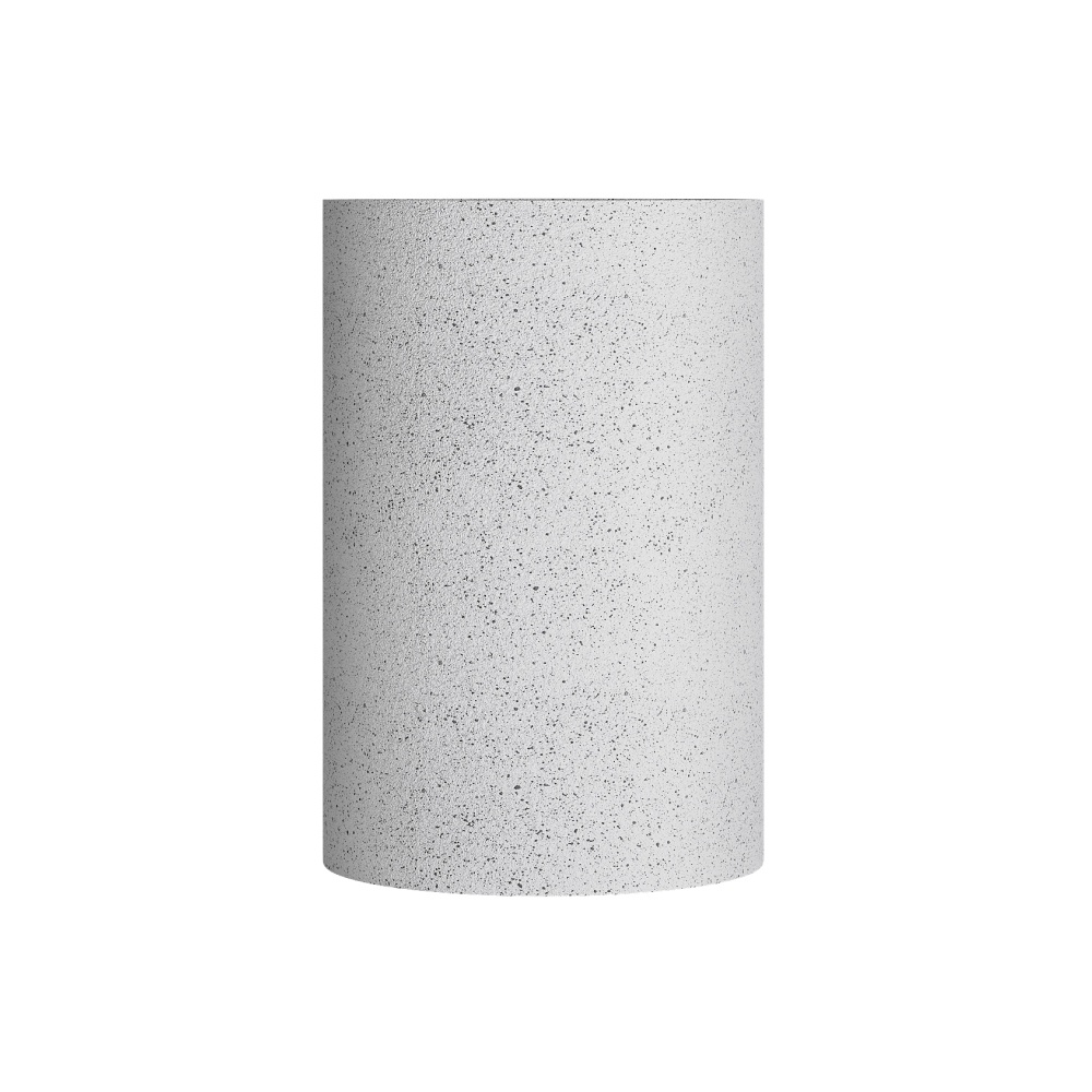 Кашпо CONCRETIKA CYLINDER EGG WHITE D60H90