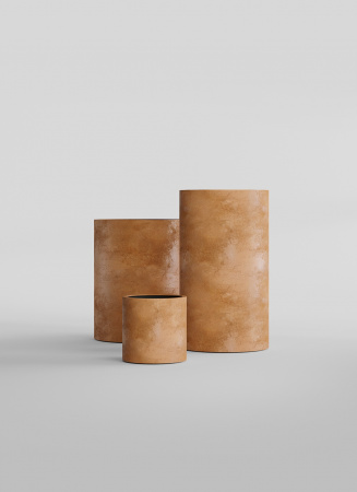 Кашпо CONCRETIKA CYLINDER CLASSIC CLAY D60H65