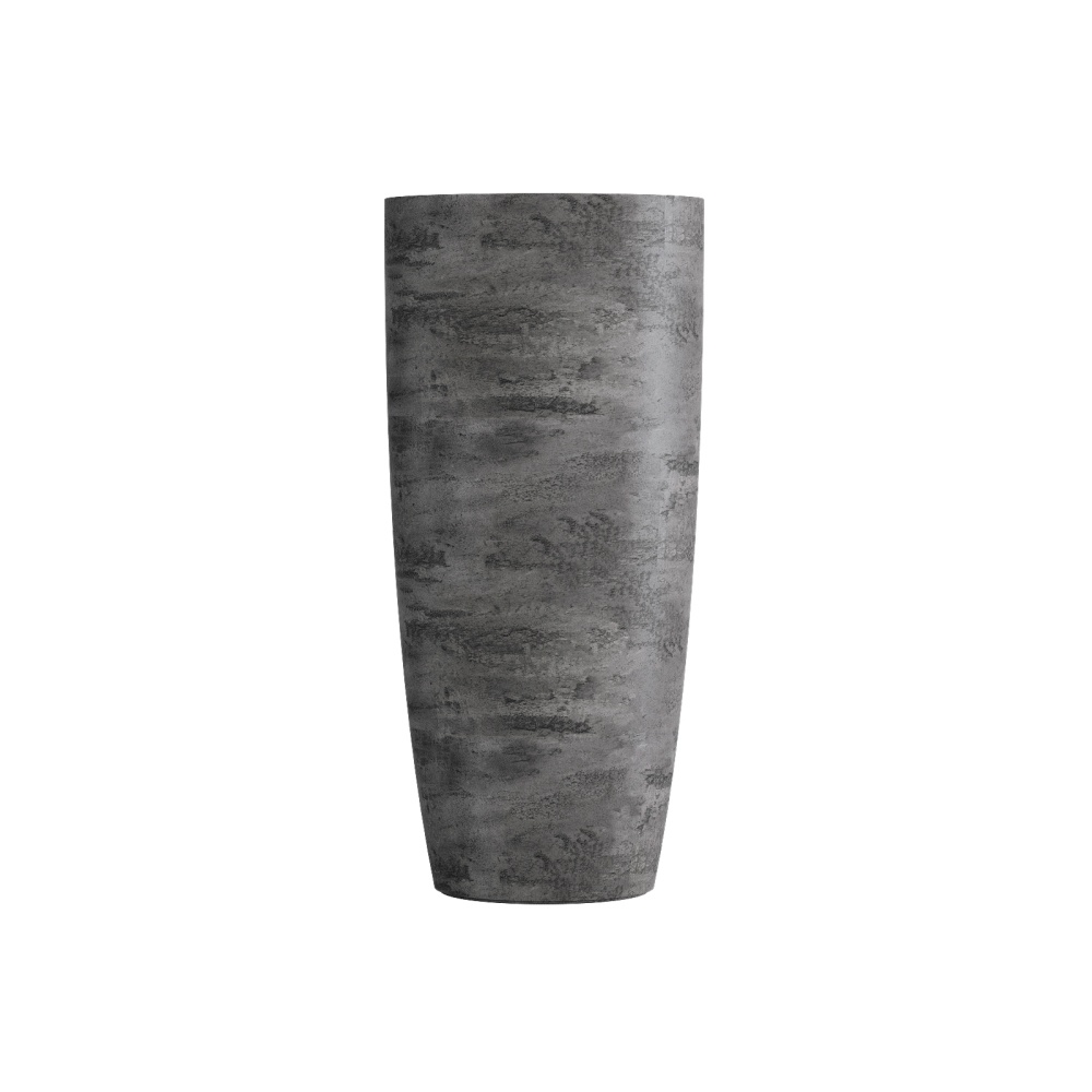 Кашпо CONCRETIKA CONUS CONCRETE GREY DARK D60H130