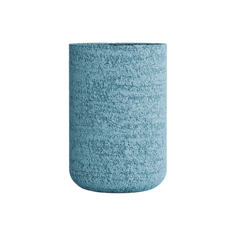 Кашпо CONCRETIKA TOPPER EROSIA BLUE D40H60