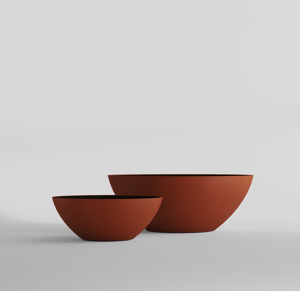 Кашпо CONCRETIKA BONSAY TERRACOTTA D50H19