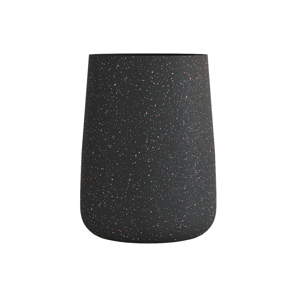 Кашпо CONCRETIKA CONE EGG BLACK D38H60