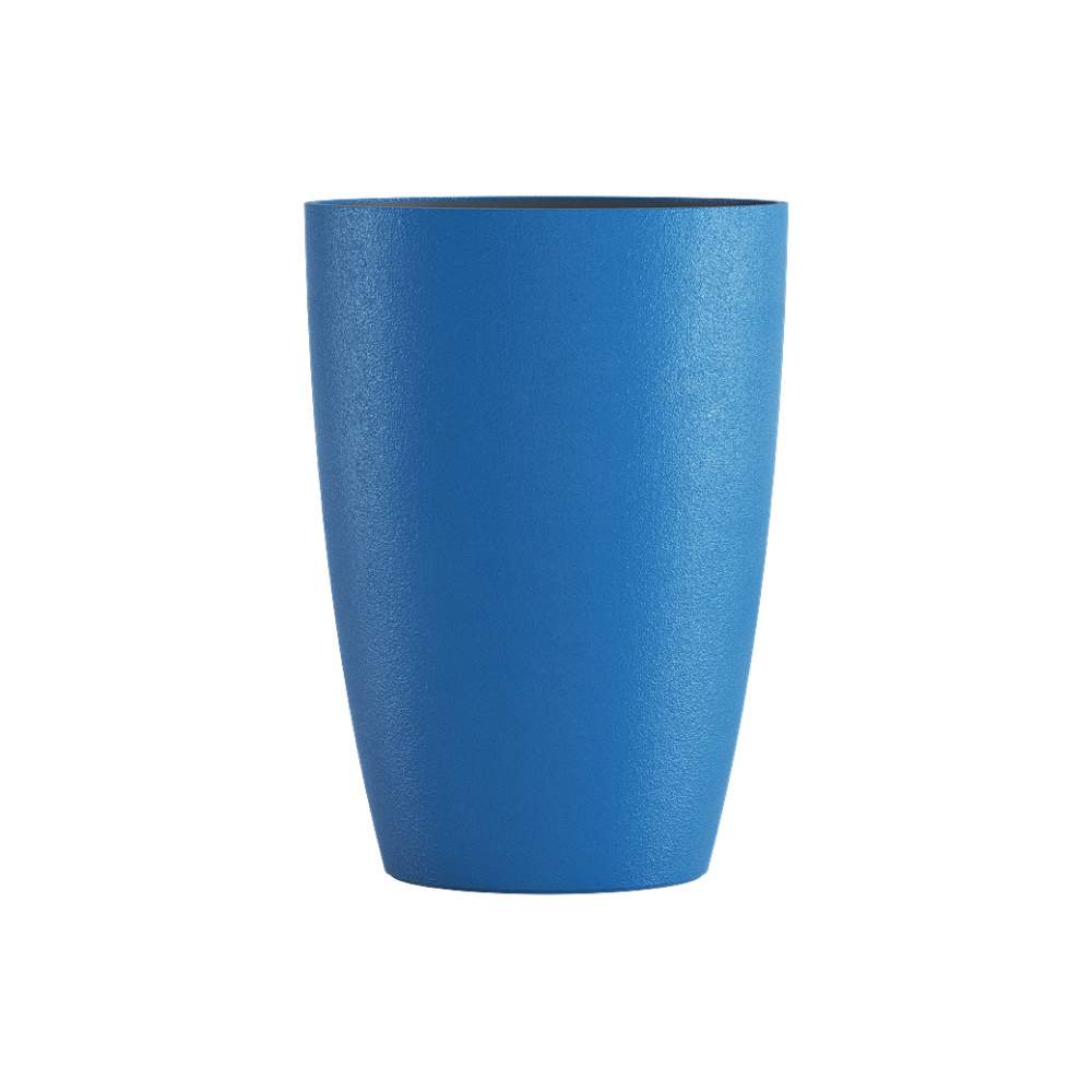 Кашпо CONCRETIKA CONUS DARK BLUE D48H60