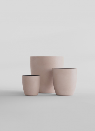 Кашпо CONCRETIKA VASE 3 COCOA D40H45